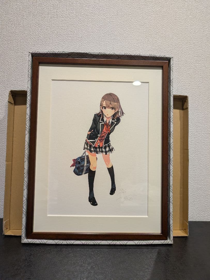 【コミケ限定品】俺ガイル プリマグラフィ(直筆サイン・シリアルNo入り)