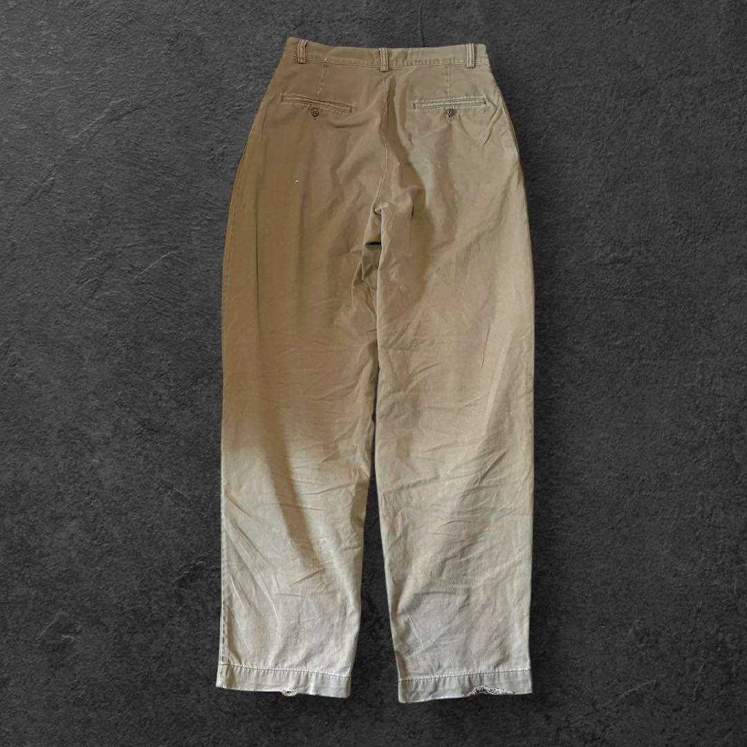 90's - RRL USA製 テーパードチノパンツ 三つ星タグ 30×31