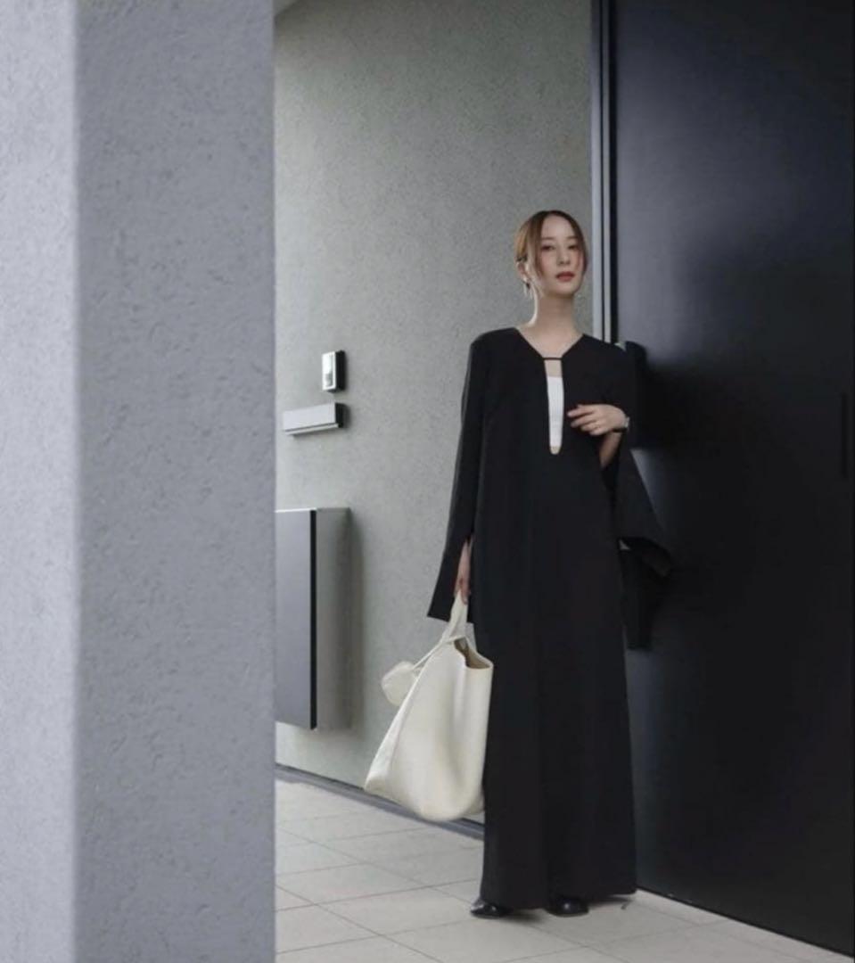 louren ローレン　slit sleeve ワンピース　ドレス　スリット