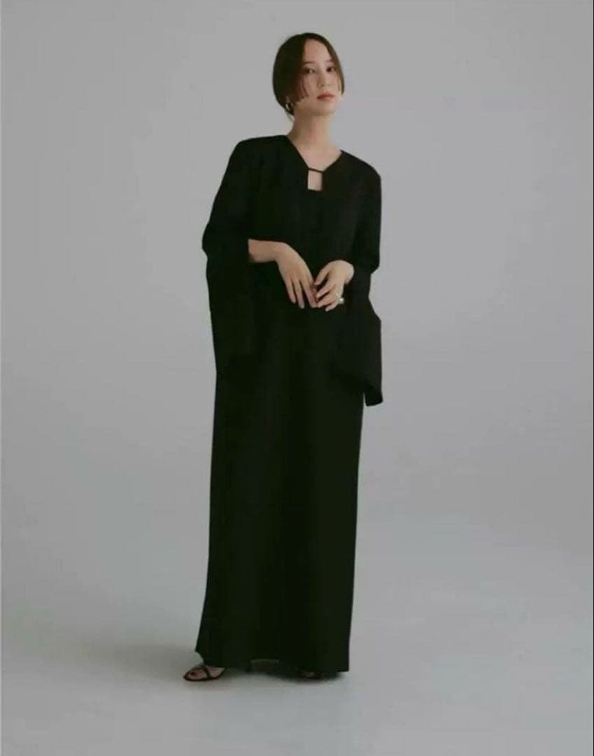 louren ローレン　slit sleeve ワンピース　ドレス　スリット