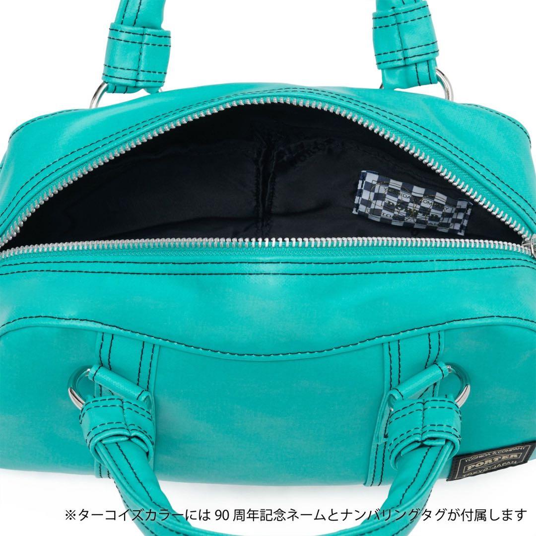 ターコイズ PORTER FREE STYLE Mini Boston Bag