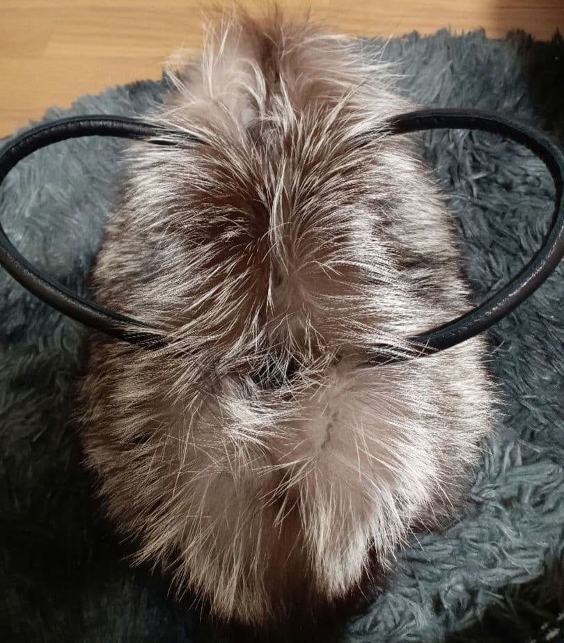 ♦【ちいさん】【UPCYCLE×FUR…】ファー バッグ ¥10,000