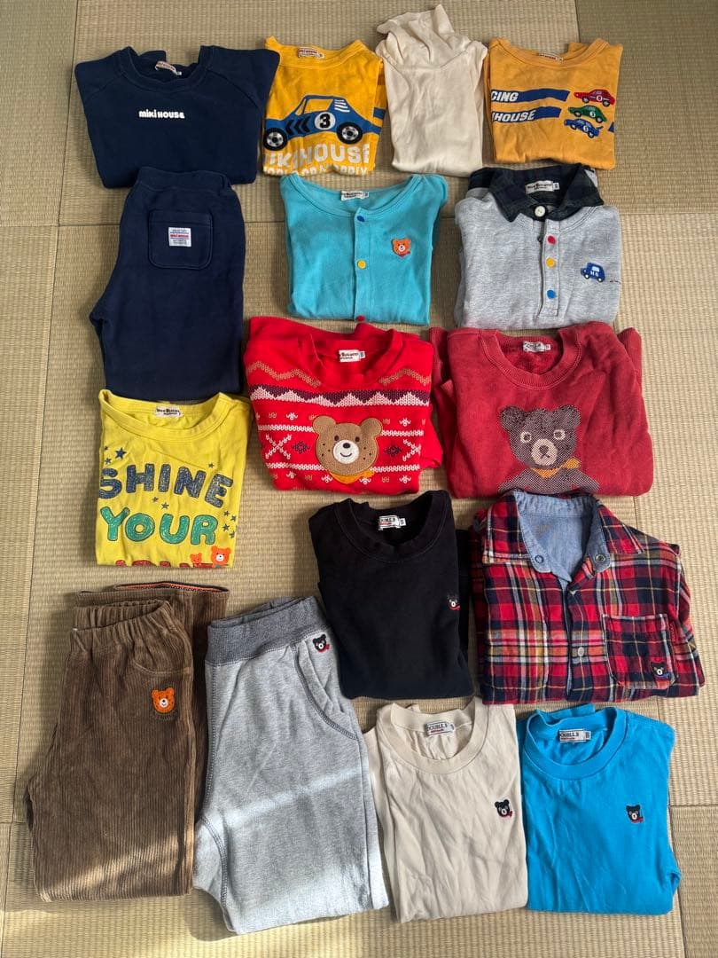 120 16点　ミキハウス　ダブルビー　ホットビスケッツ