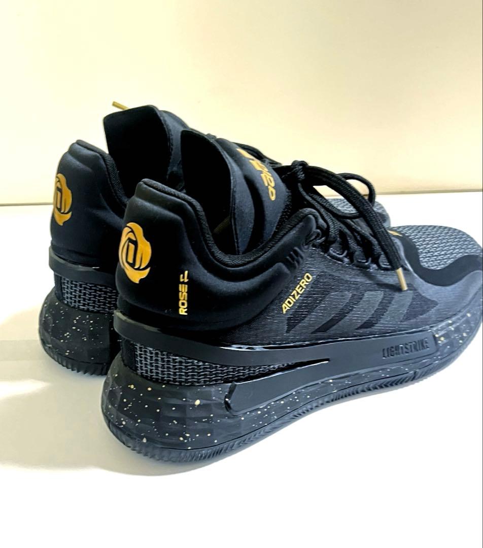 adidasスニーカー ADIDAS D ROSE 11 バスケットシューズ 黒