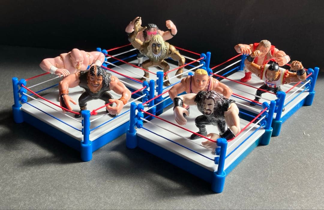 WWF Grudge Match　プレイメイツ　開封品　セット
