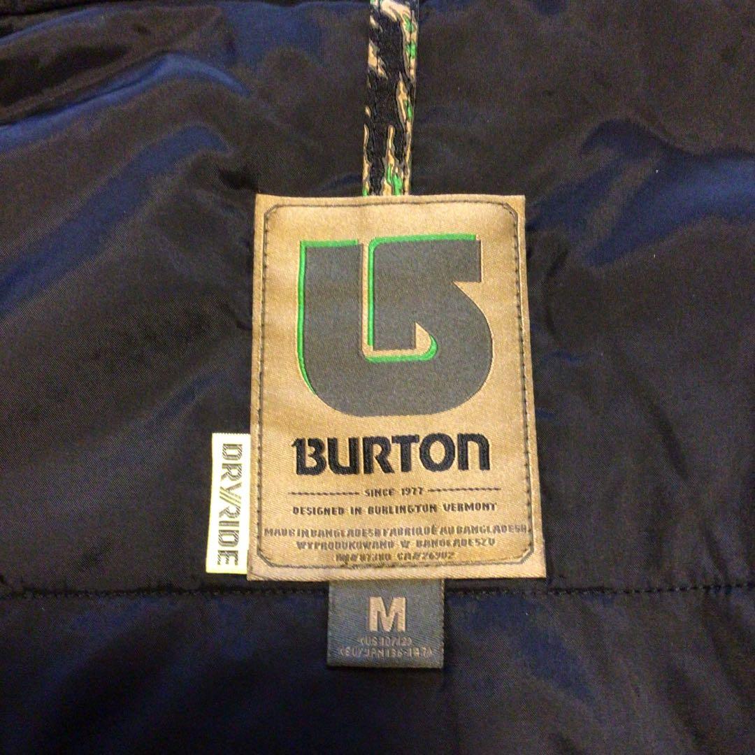 【美品】バートン/Burton スキー/スノーボードウェア 上下 Mサイズ