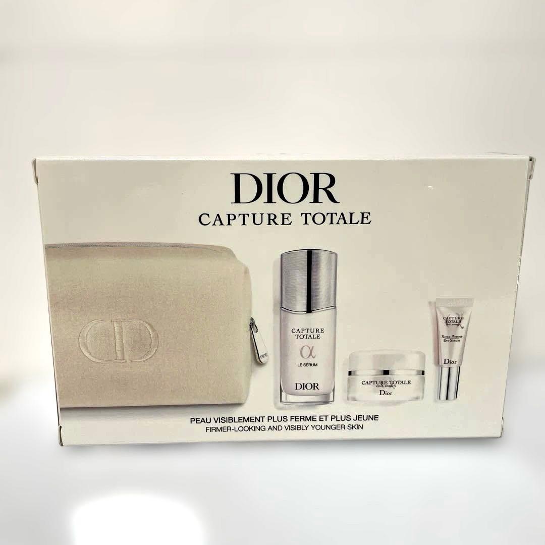 DIOR カプチュール トータル エッセンシャル コフレ/ポーチ付