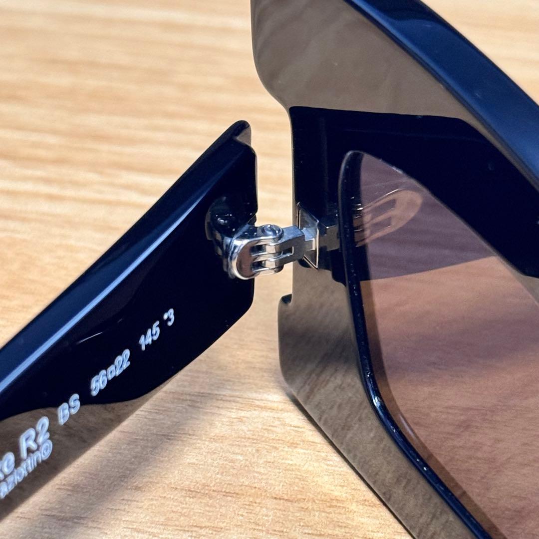 【極美品】Kuboraum クボラム R2 サングラス 黒 ブラック