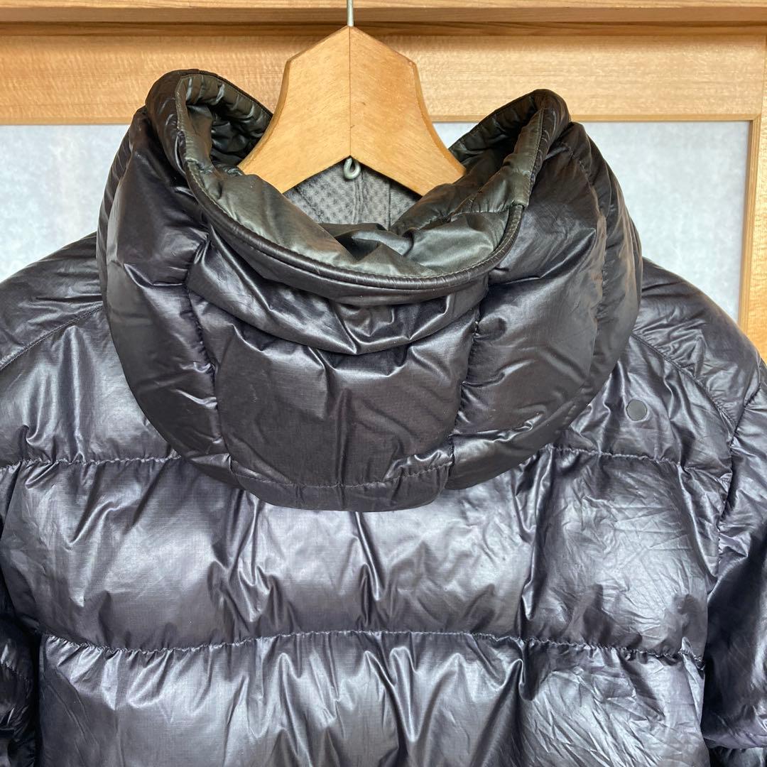 mont-bell モンベル アルパイン ダウン パーカ S ブラック 補修あり