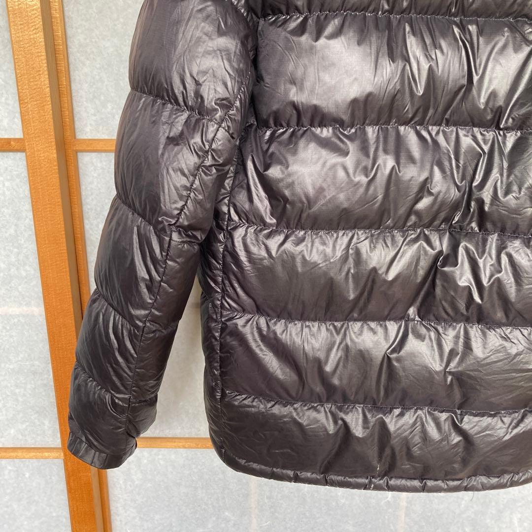 mont-bell モンベル アルパイン ダウン パーカ S ブラック 補修あり