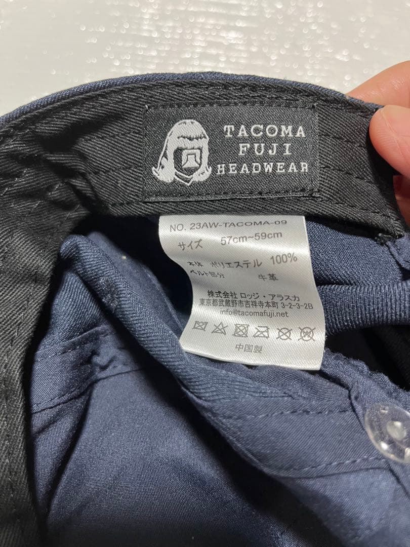 【完売】タコマフジレコード ベースボールキャップ 完売 23AW