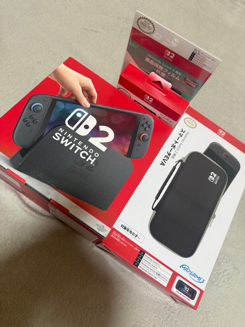 【新品未開封】Nintendo Switch 2 マリオカートワールド4点セット