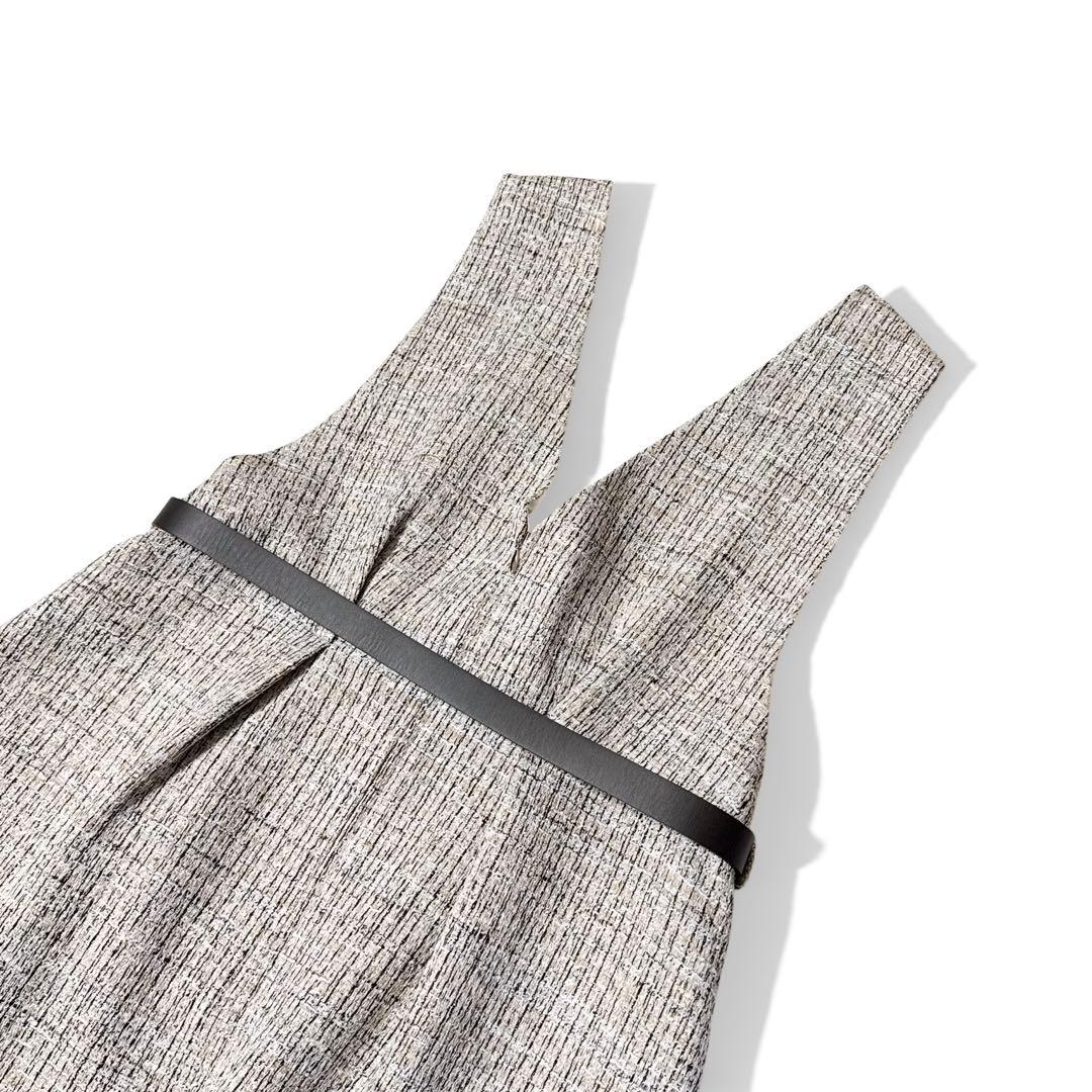 極美品✨️25SS　定価12万　東原亜希　エブール　ツイードジャンパースカート