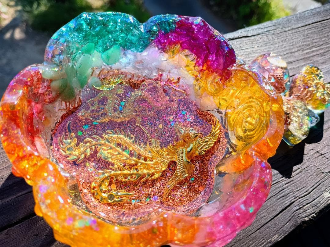 大きなお花型❀JEWELRY⭐オルゴナイト⭐十六夜♡美月✨さま♥️おまとめ専用