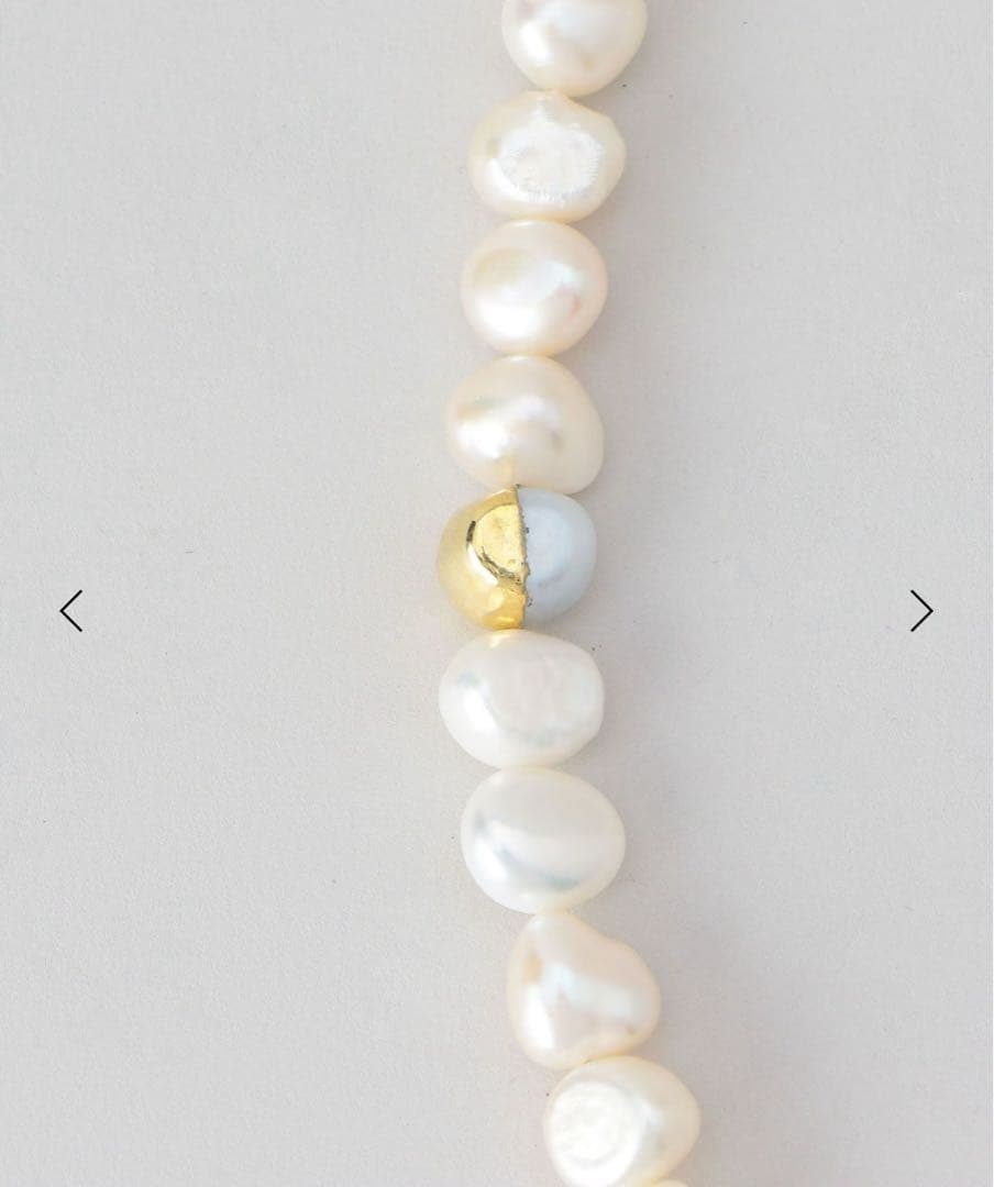 【週末Sale中】PREEK プリーク バロックパール ラリエット ネックレス