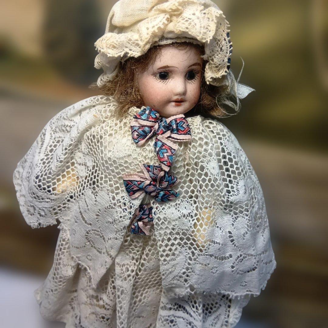 ♥フランスからやって来たアンティークビスクドールミニョネットPARIS 5/0