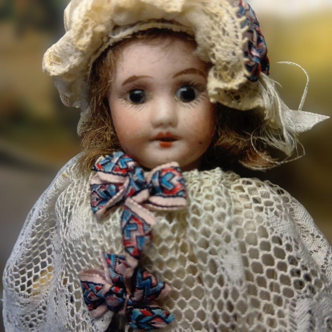 ♥フランスからやって来たアンティークビスクドールミニョネットPARIS 5/0