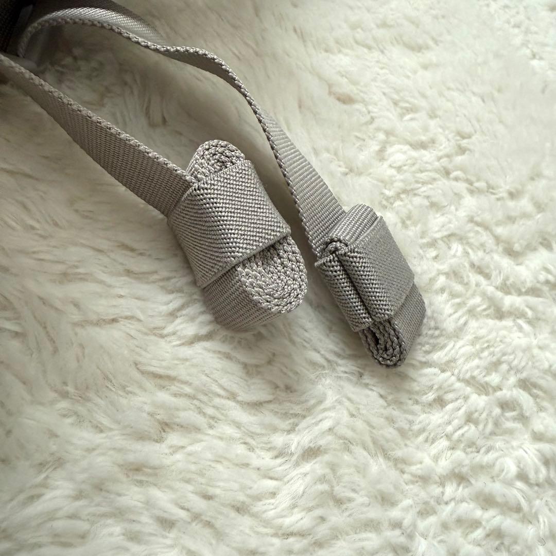 【美品】エルゴベビー オムニブリーズ 抱っこ紐 パールグレー ポーチ付き