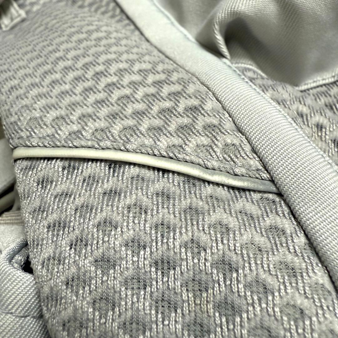 【美品】エルゴベビー オムニブリーズ 抱っこ紐 パールグレー ポーチ付き