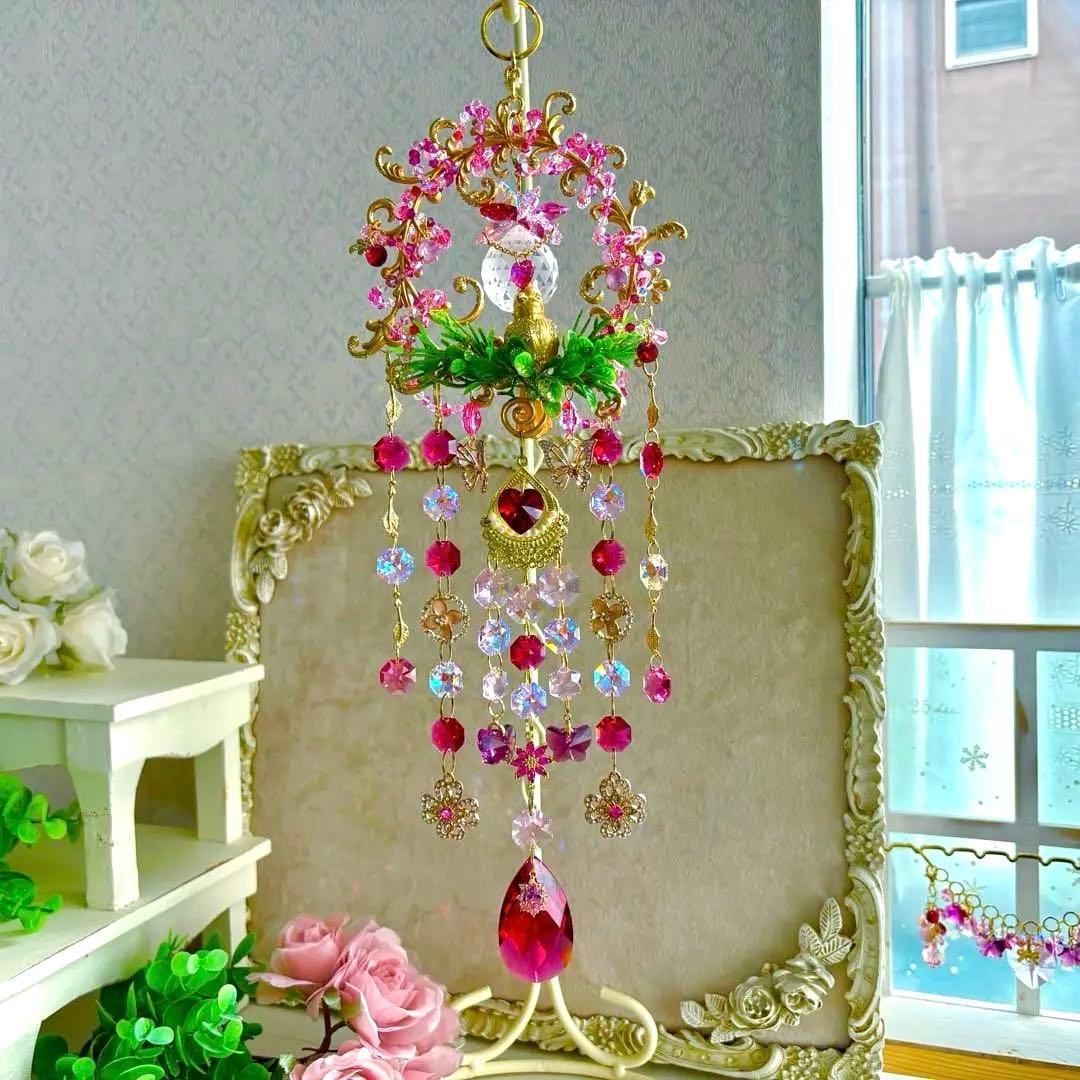 おばこ丸ページ✩.*˚SWAROVSKIサンキャッチャー