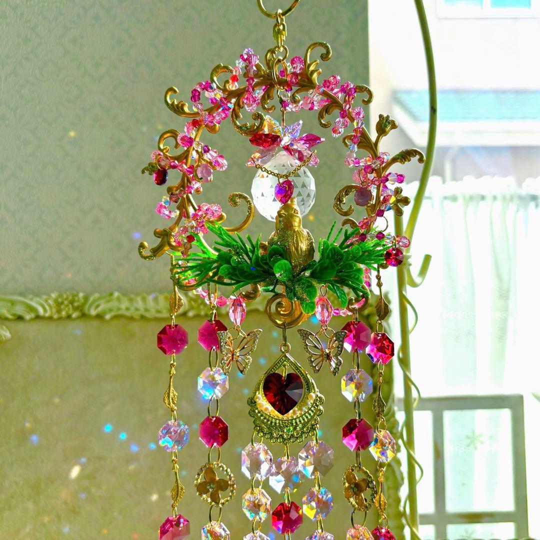 おばこ丸ページ✩.*˚SWAROVSKIサンキャッチャー