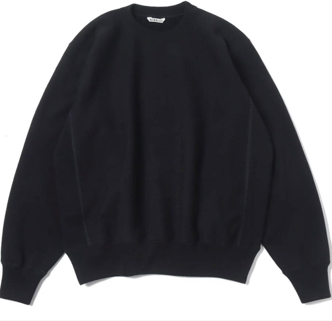 Auralee SMOOTH SOFT BD SWEAT P/O サイズ3