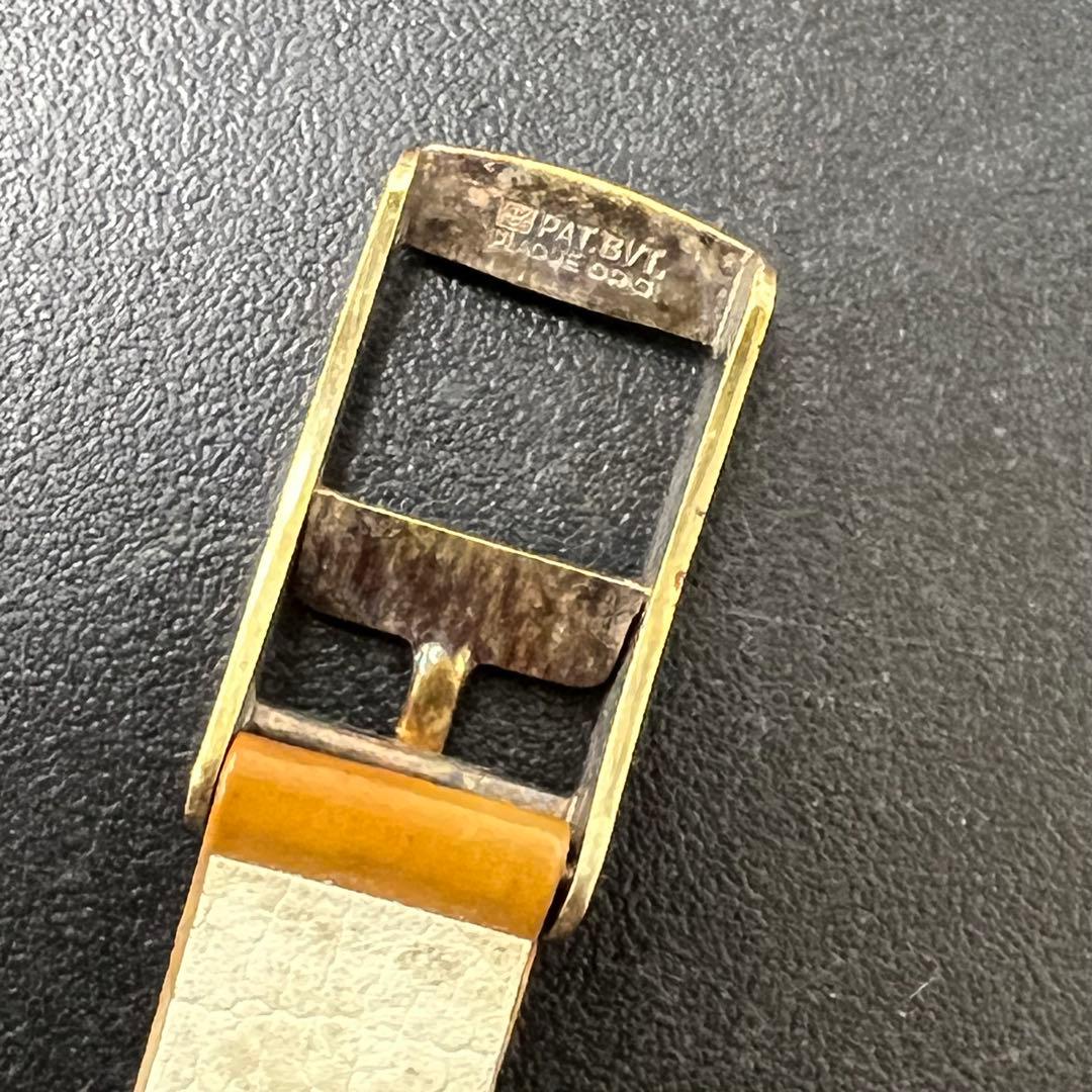 希少 オメガ デビル レクタン 手巻き ブラウンツートン ゴールド ヴィンテージ