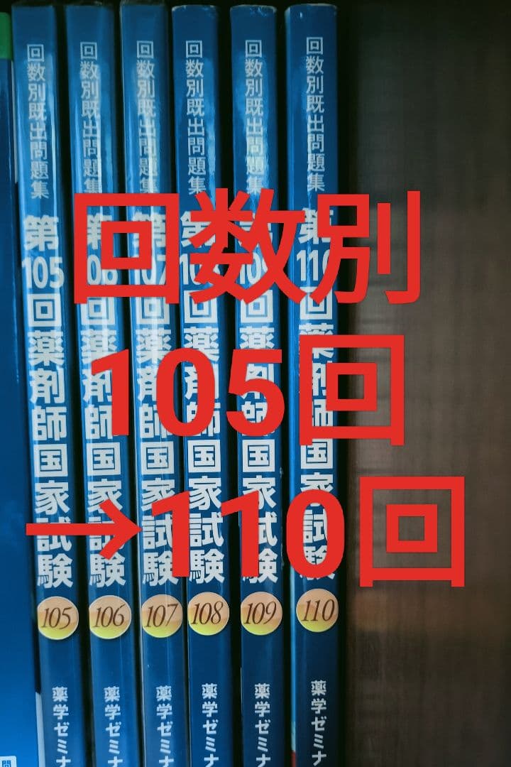 薬剤師国家試験 過去問題集 105-110回