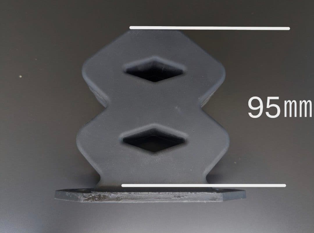 ジムニー ビッグサイズ8の字バンプラバー バンプストッパー 硬度ハードタイプ