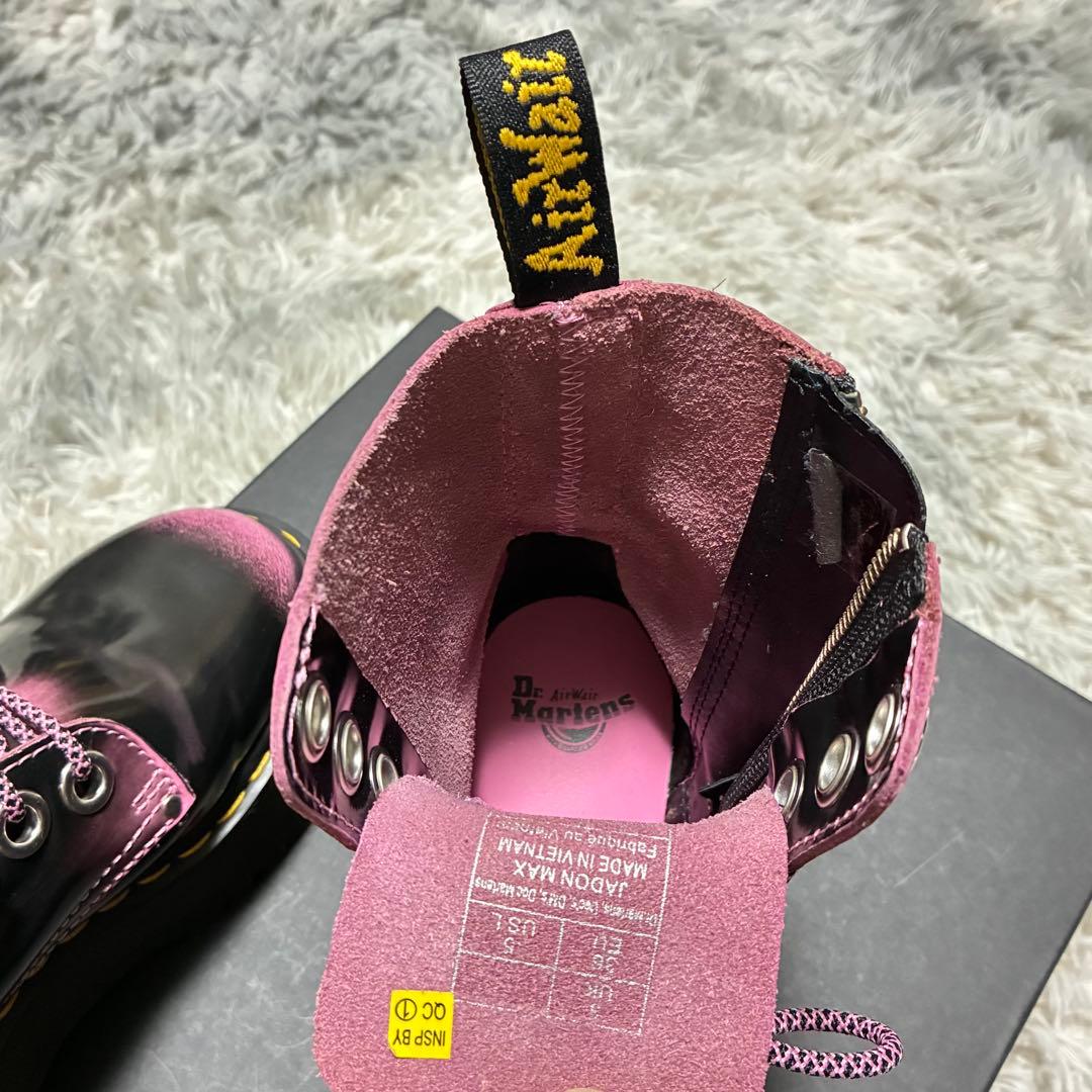 【美品】Dr. Martens JADON MAX 8 厚底 本革UK3