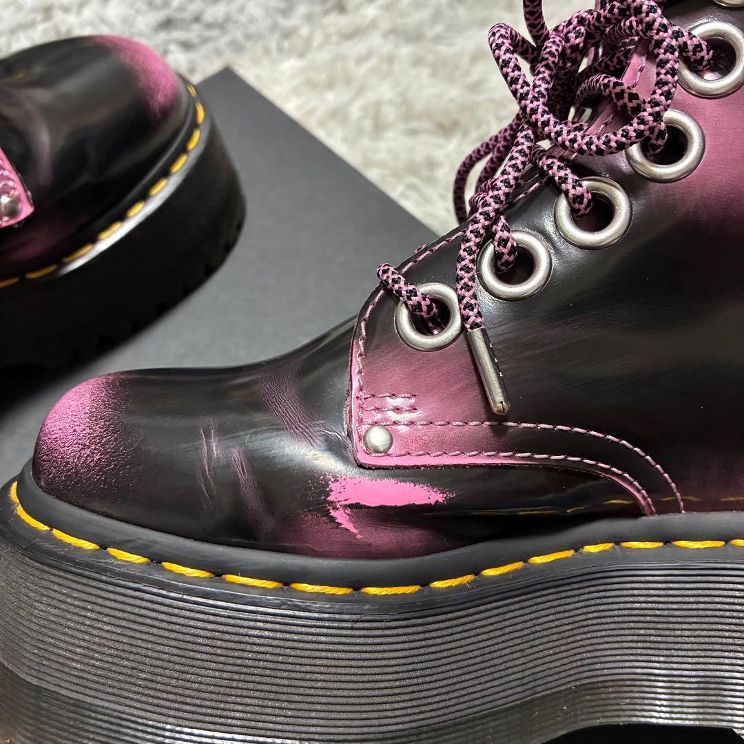 【美品】Dr. Martens JADON MAX 8 厚底 本革UK3