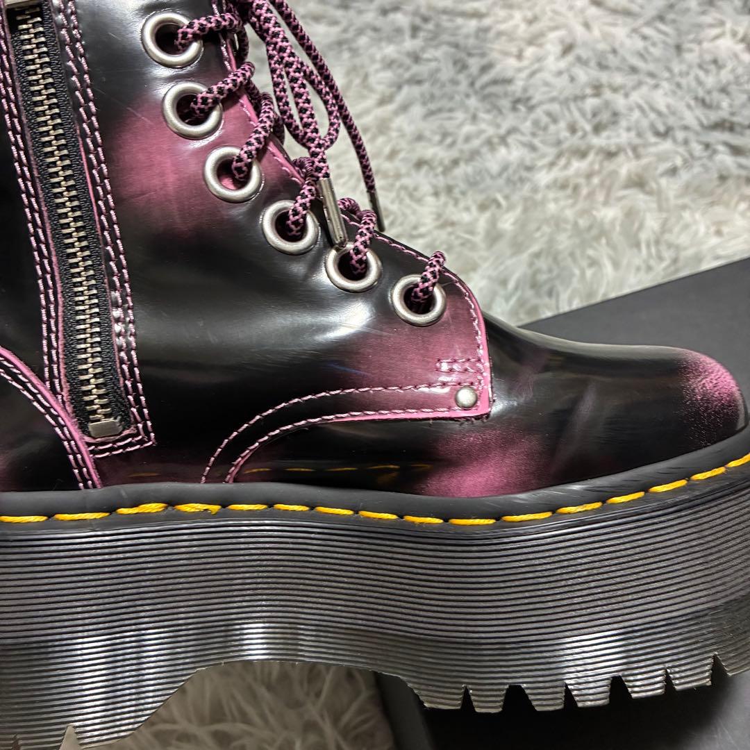 【美品】Dr. Martens JADON MAX 8 厚底 本革UK3