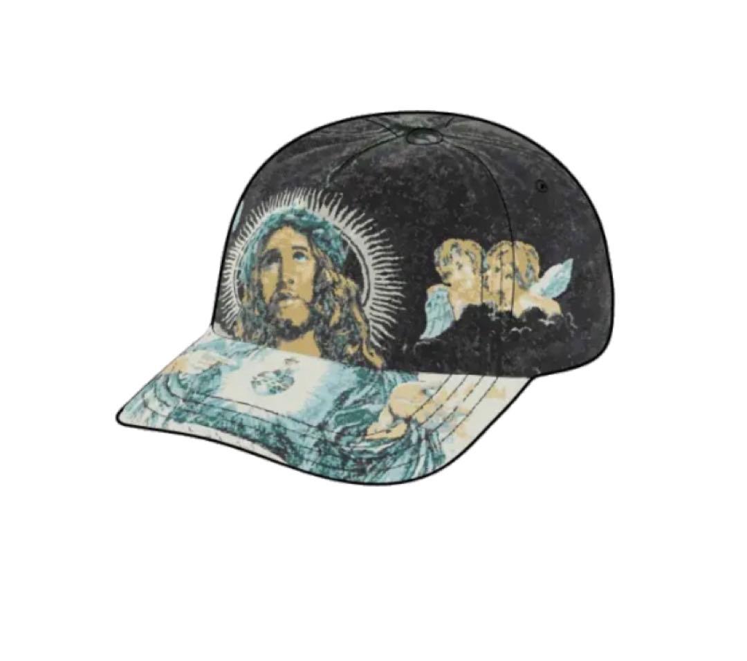本日発送 Supreme Jesus 5-Panel Black