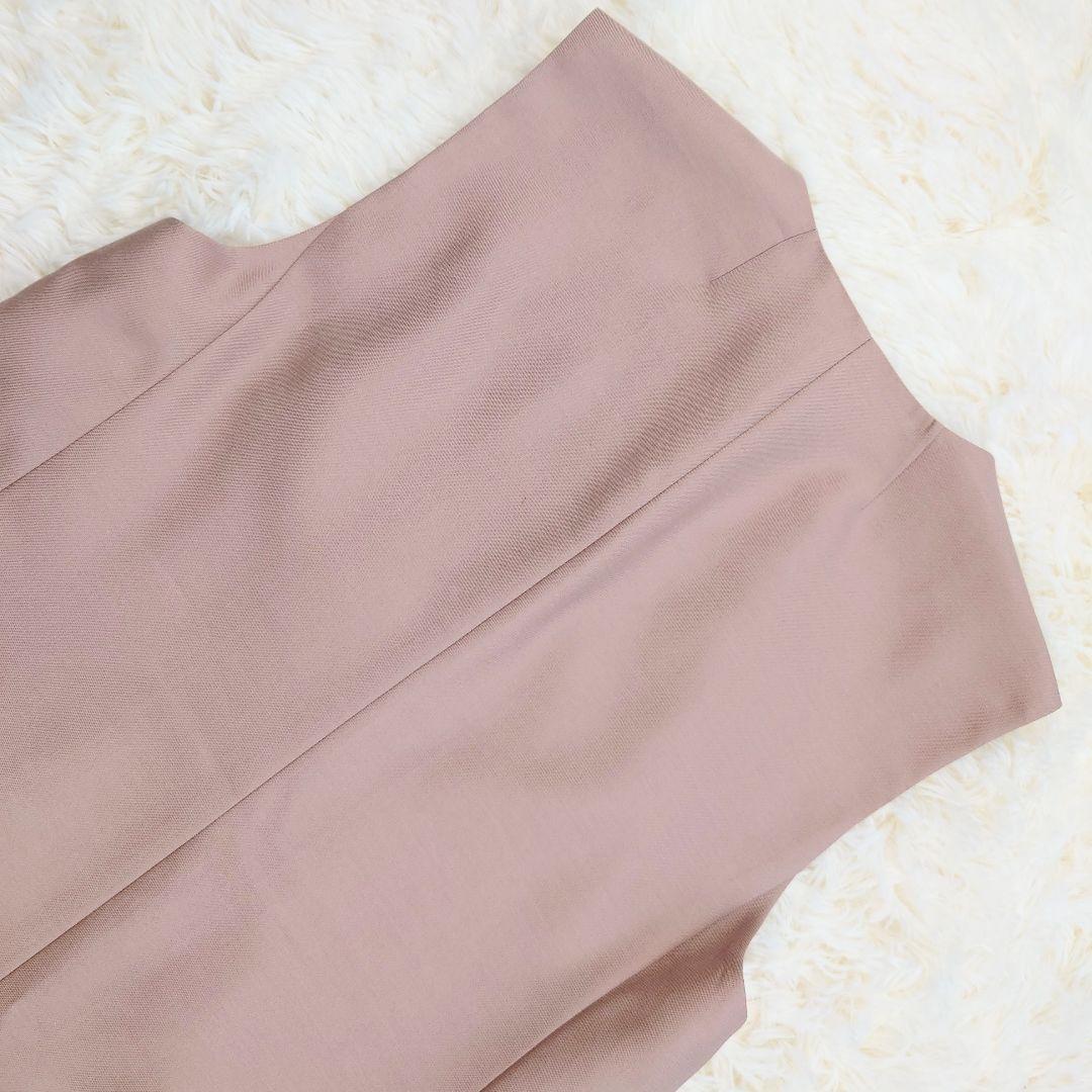 TOMORROWLAND 24SS ウール シルク タッサー ロングジレ