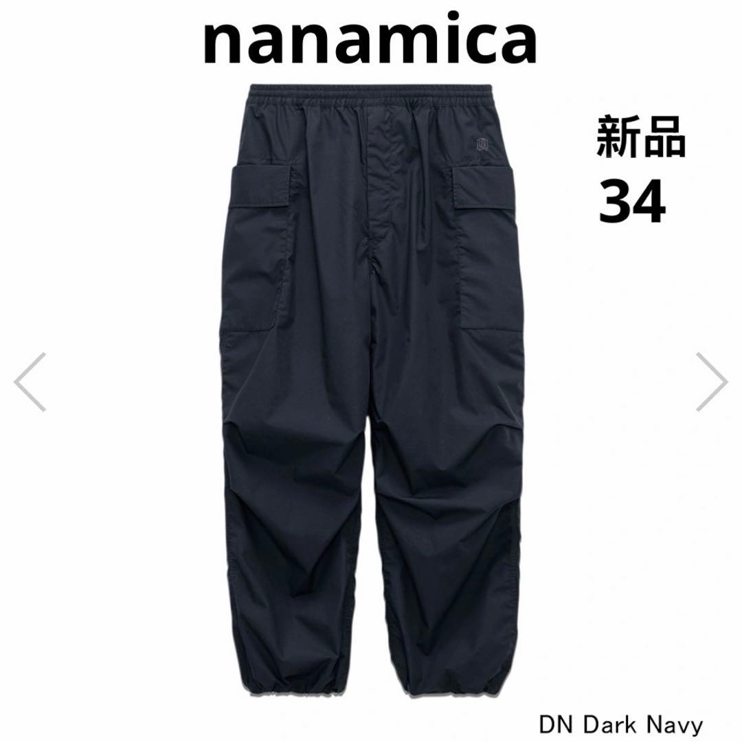 nanamica Cargo Deck Pantsネイビー　34サイズ
