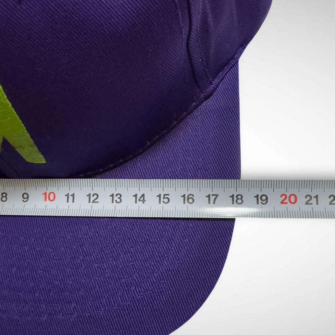 THE MASK1994年製ビンテージキャップ刺繍ロゴパープルグリーン映画グッズ