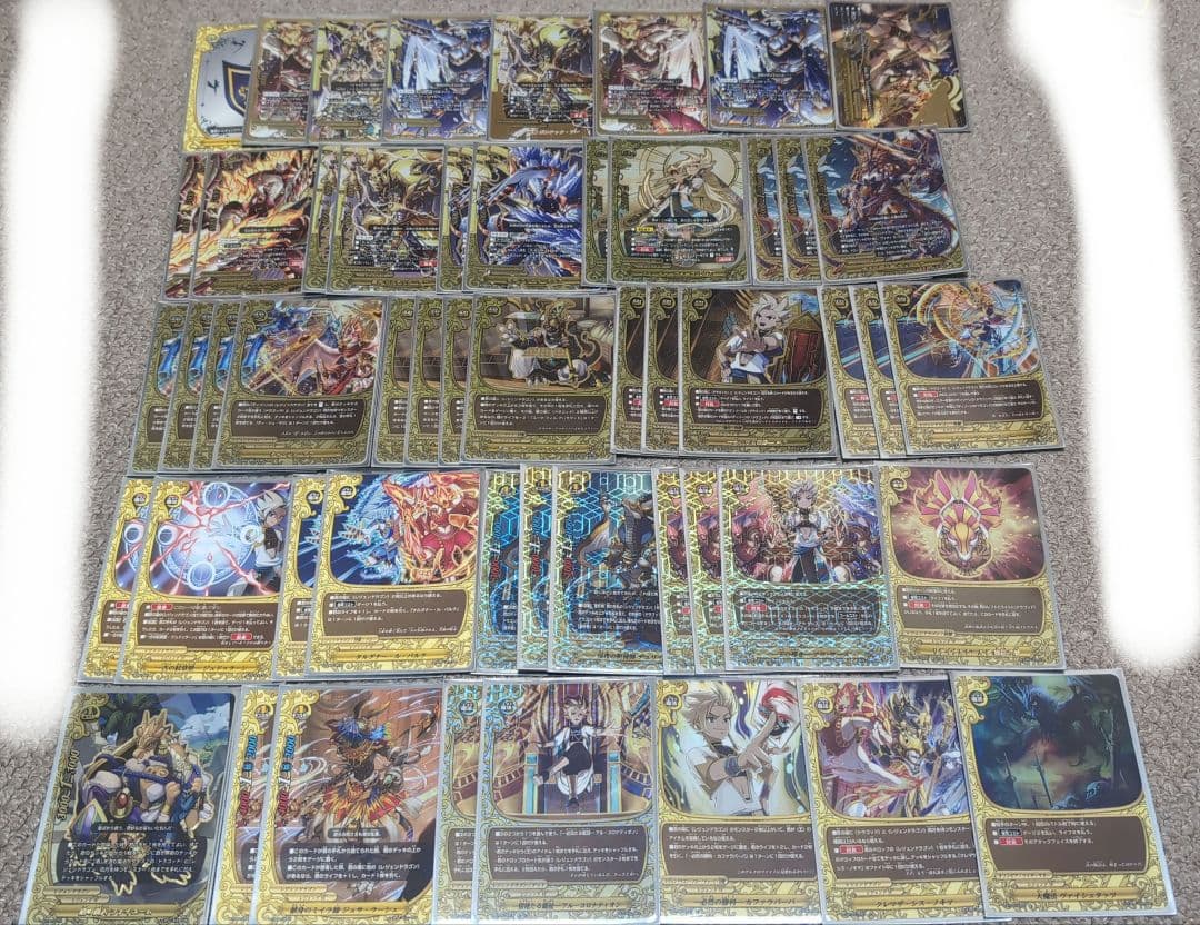 バディファイト　レジェンドラゴンデッキ　改造用デッキパーツ付き