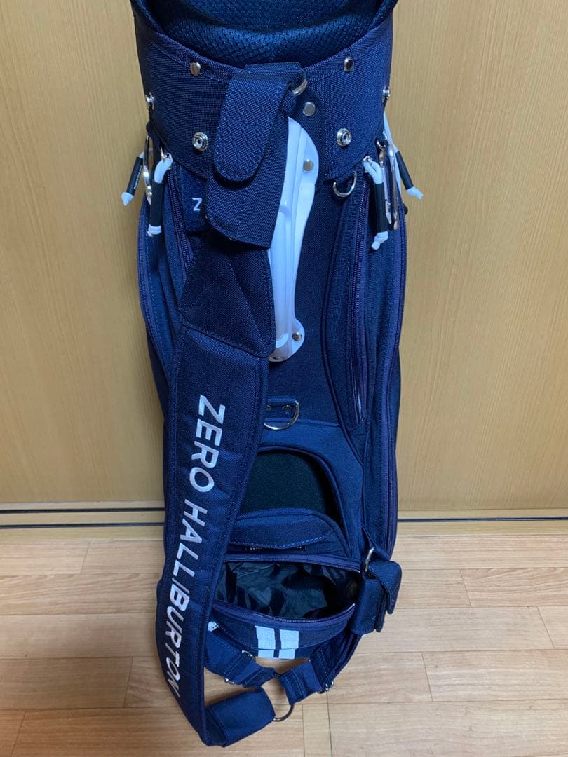 お買い得‼️正規品❗️美品❗️ゼロハリバートン キャディバッグ　ネイビー