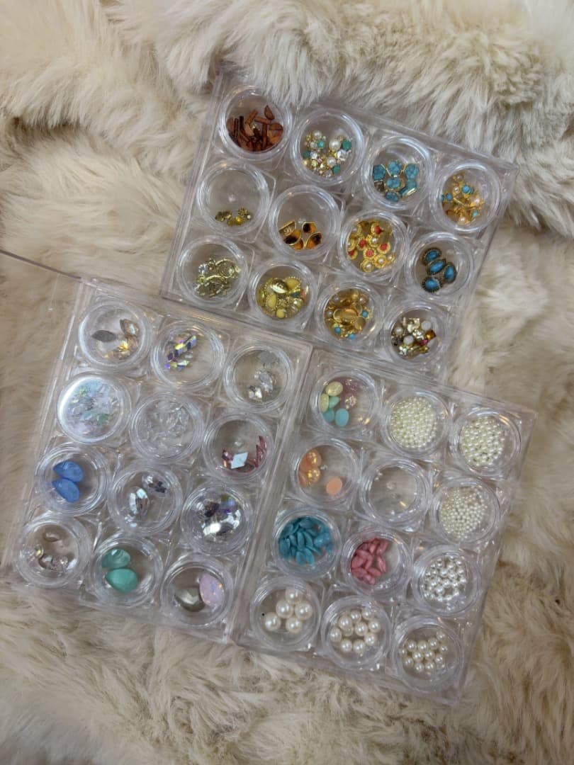 これで揃う！！【120種類ネイルパーツセット ★】