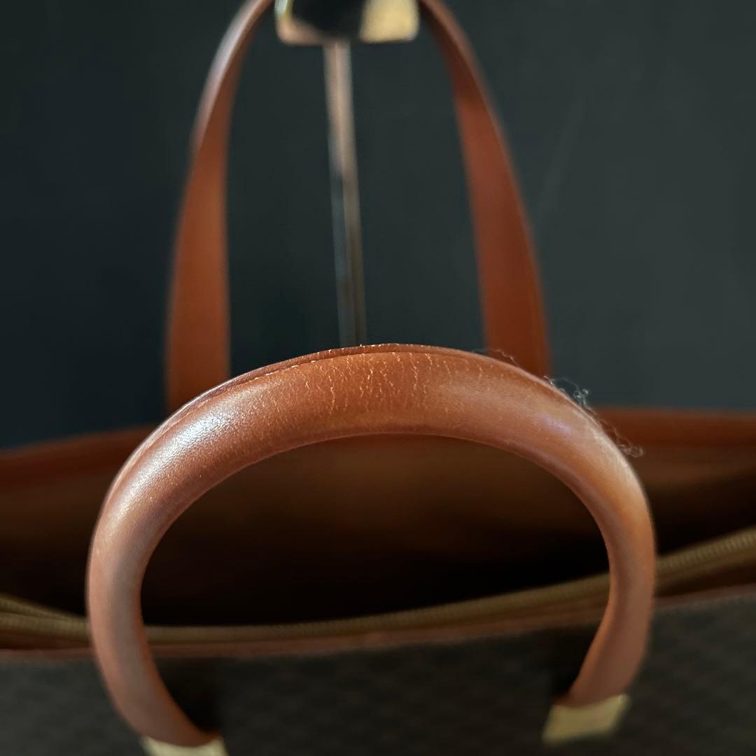 オールド　セリーヌ　ヴィンテージ　マカダム柄　バック　超美品　ブランド保存袋付き