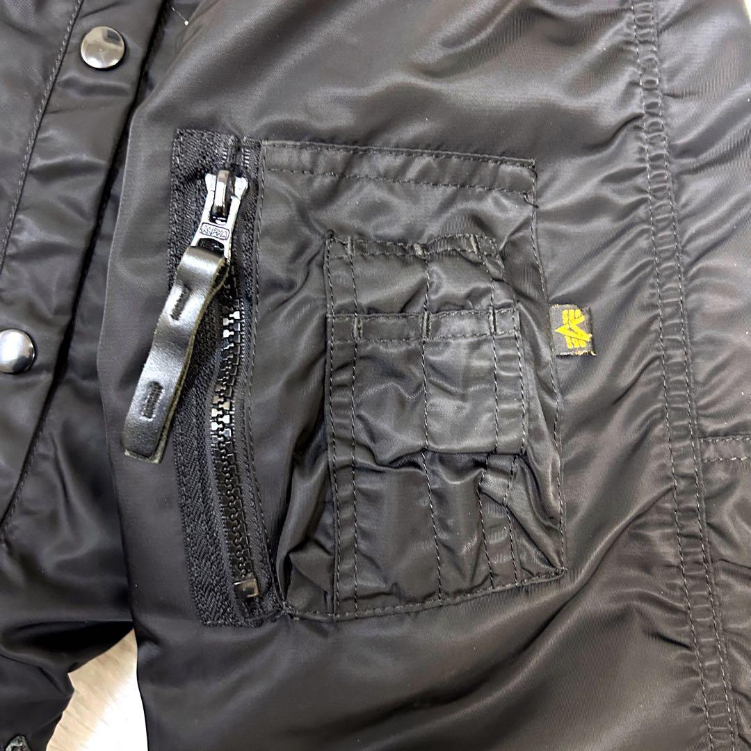 ALPHA N-3B ジャケット ブラック M