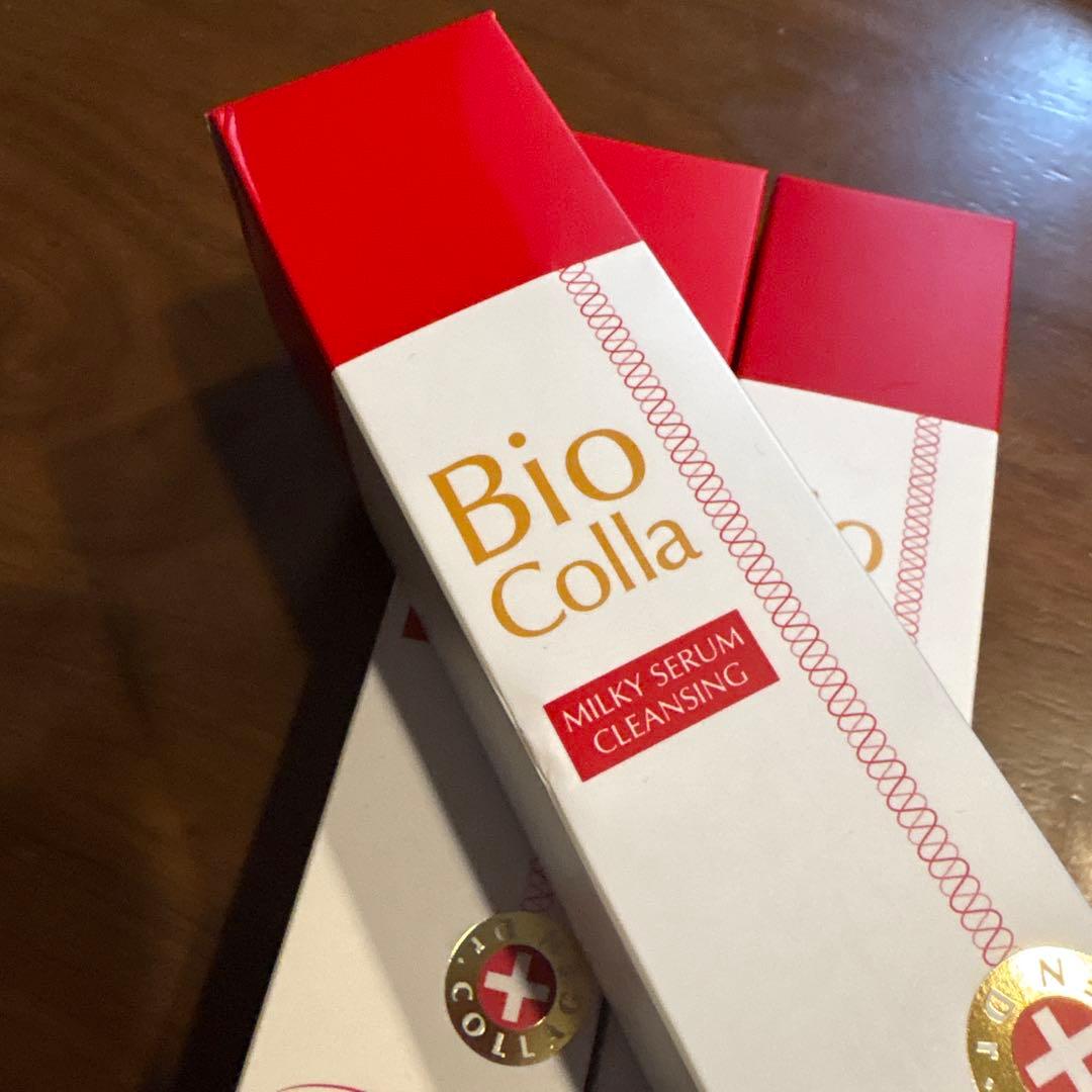 3本セット　Bioコラ　ビオコラ　ミルキーセラムクレンジング ショップチャンネル