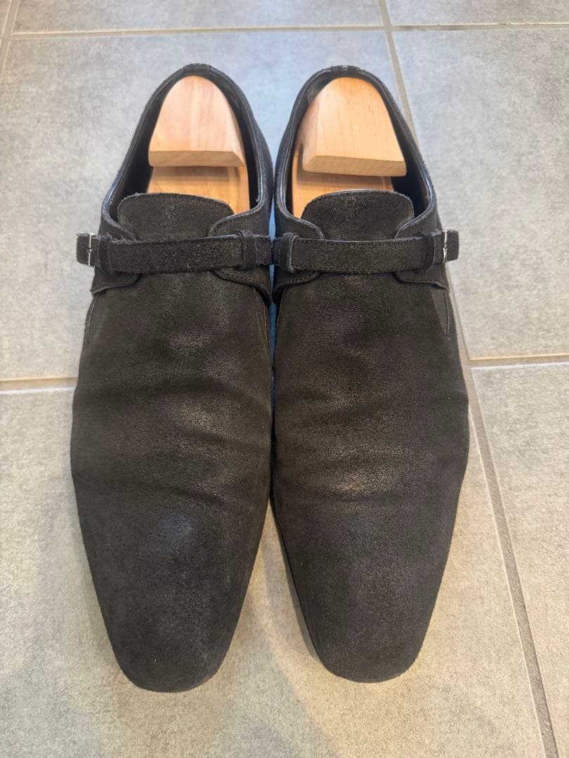 即日発送　LOUIS VUITTON ブラック ドレスシューズ 26.5