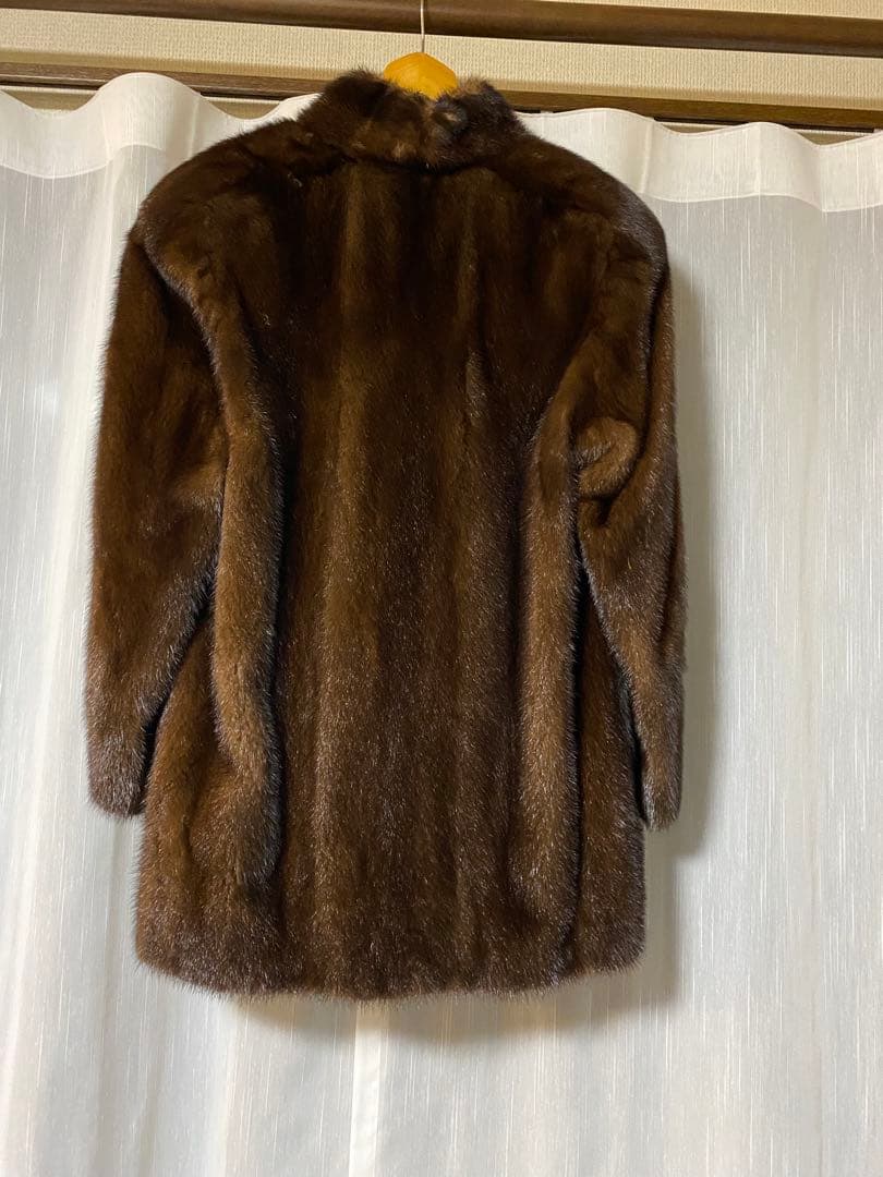 エンバ　ミンクファーコート　　11号　　美品✨