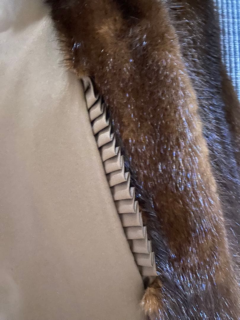 エンバ　ミンクファーコート　　11号　　美品✨