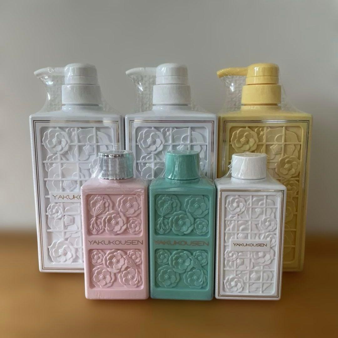 新品未開封　薬酵泉　薬用全身洗浄料　 500ml 2本　100ml 3本　セット