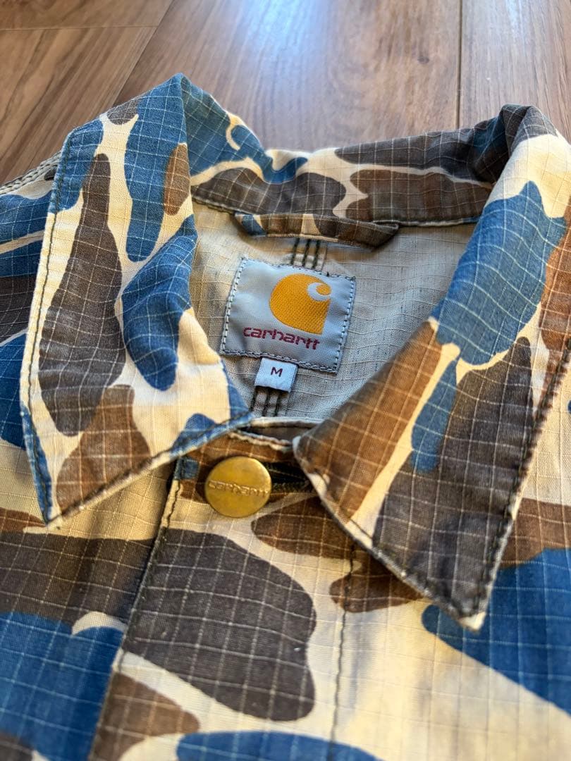 Carhartt WIP ミシガンコート 迷彩 ダック カバーオール カーハート