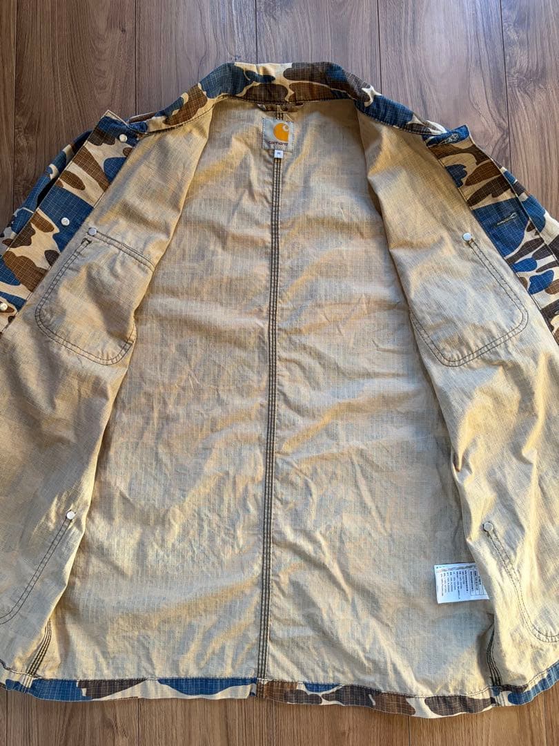 Carhartt WIP ミシガンコート 迷彩 ダック カバーオール カーハート