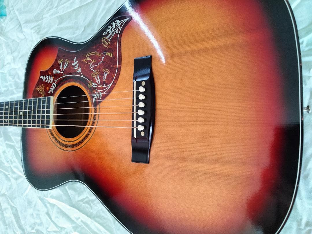 ジ*ン様 ジャパンビンテージ glory FB アコースティックギター