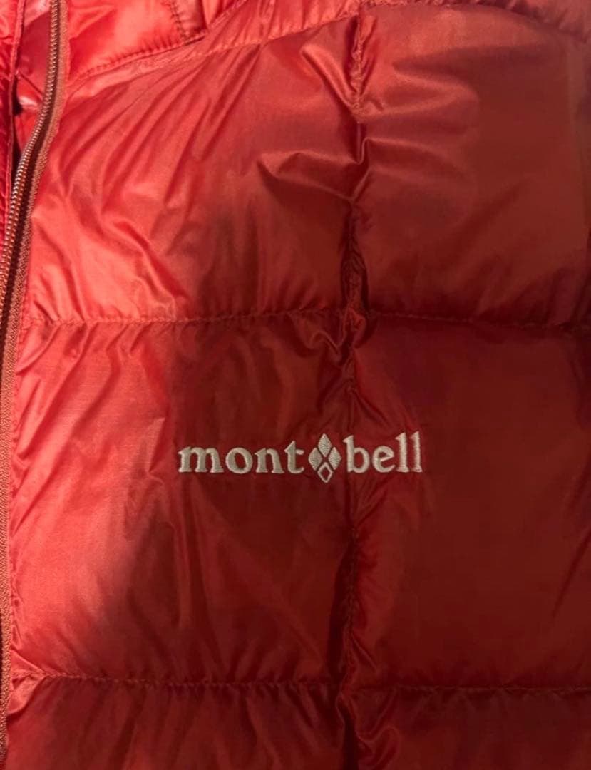 montbellスペリオダウンジャケット　usレッド